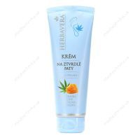 Крем для затвердевших пяток и потрескавшейся кожи, 120 мл, Herbavera