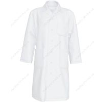 Медицинский халат мужской, белый, размеры 48-66
