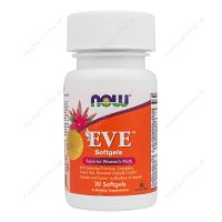 Мультивитаминный комплекс для женщин EVE, 30 капсул, NOW Foods