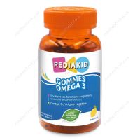 Жевательные витамины для детей Медвежуйки Омега 3, 60 шт, Pediakid