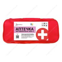 Аптечка автомобильная АМА-2, мягкий футляр, Poputchik