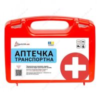 Аптечка автомобильная, пластиковый футляр, 20 вложений, Poputchik