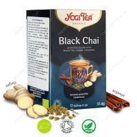 Чай "Черный", 17 пакетиков, YOGI TEA