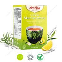 Чай "Зеленый матча/лимон", 17 пакетиков, YOGI TEA