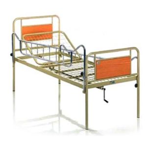 Ліжко багатофункціональне 2-секційне OSD, без коліс, механічне+ПОРУЧНІ+КОЛЕСА+ГУСАК OSD-93V95V96V90