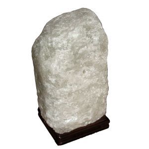 Соляна лампа "Скала", на дерев'яній підстаці, 3-4 кг