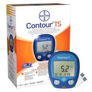 Глюкометр Bayer Contour TS, стартовый комплект