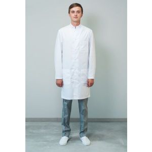 Халат медичний чоловічий класичний 46G