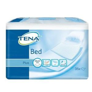 Пеленки для взрослых впитывающие Tena Bed Plus, 40x60, 35 шт.