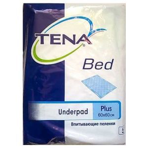 Пелюшки для дорослих поглинальні Tena Bed Plus, 60x60, 5 шт.