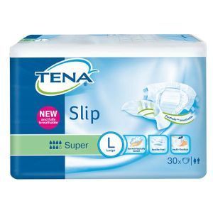 Підгузки TENA Slip Plus Large, у талії 92-144 см (30 шт.)