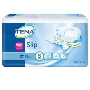 Подгузники TENA Slip Plus Small, в талии 56-85 см (30 шт.)