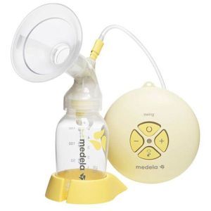 Молокоотсос электрический Medela Swing, двухфазное сцеживание + кальма в подарок