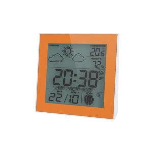 Термометр цифровой T-06 с функциями: гигрометр, часы, календарь, фазы луны