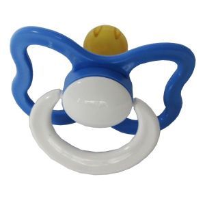 Соска-пустушка латексна "Метелик", упаковка картон, КиївГума