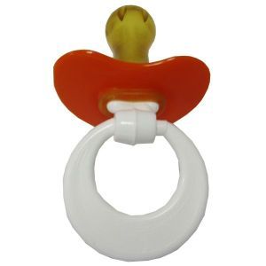 Соска-пустушка латексна "Класична", упаковка поліетилен, КиївГума