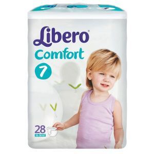 Підгузки дитячі Libero Comfort 7 (15-30 кг), 28 шт.