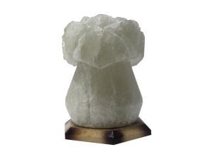 Соляная лампа "Роза", цветная лампочка, 3-4 кг