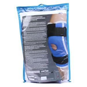 Бандаж коленного сустава с ребрами жесткости, Алком 4052