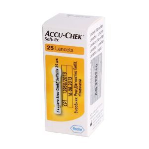 Ланцеты (иглы) Accu-Chek Softclix, 25 шт.