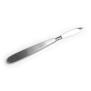 Нож по Langenbeck, для резекции, остроконечный, длина лезвия 5,5 см