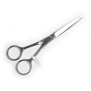 Ножиці медичні для стрижки волосся під час оброблення країв ран