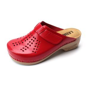 Медичне взуття Leon Sabo PU161, червоний, розм. 36-41