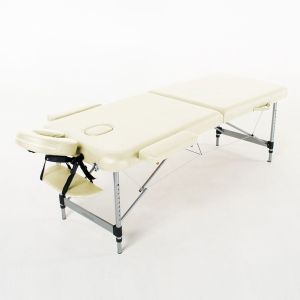 Складной 2-секционный массажный стол RelaxLine модель Sirius (светло-бежевый) FMA256L-1.2.3 S