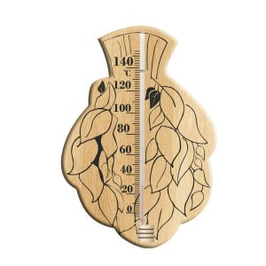 Термометр для сауни ТС вик. 6 на дерев'яній основі