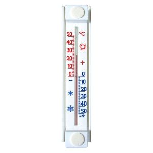 Термометр оконный "Солнечный зонтик", 22 см, крепление – липучка
