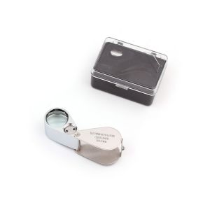 Ювелирная лупа Magnifier 21007 с LED-подсветкой, 20x увеличение, диаметр 21 мм