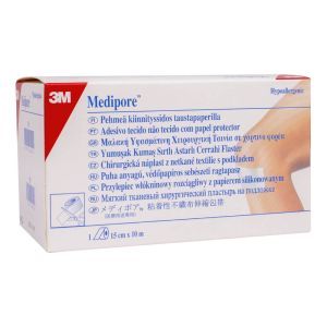 Пластир на паперовому лайнері 3M Medipore 2991/3, 15х10 см