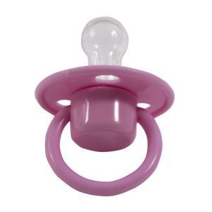 Пустушка силіконова кругла "Малютка" Lindo Pk 0