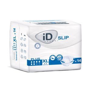 Подгузники iD Expert Slip Plus Extra Large в талии 120-170 см (14 шт.)