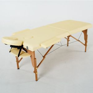 Массажный стол RelaxLine FMA201A-1.2.3 (Laguna), бежевый, деревянный