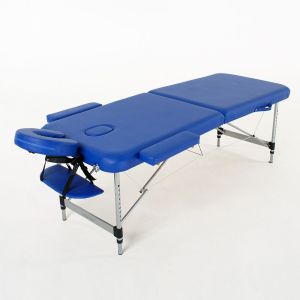 Масажний стіл RelaxLine FMA256L-1.2.3 Hawaii, темно-синій, алюмінієвий