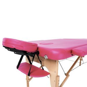 Массажный стол RelaxLine Malibu FMA306A-1.2.3, розовый, деревянный