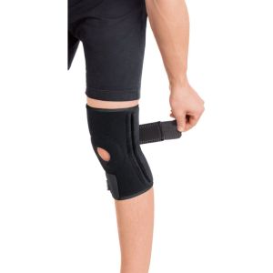 Бандаж для колінного суглоба з 4-ма ребрами жорсткості, неопреновий, Торос-Груп 518