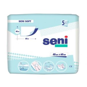 Гігієнічні пелюшки Seni Soft, 40x60, 5 шт.
