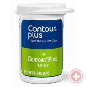 Тест-полоски Contour Plus, 25 шт.