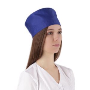 Медицинская шапочка, синяя