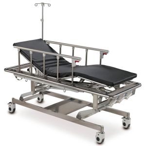 Кровать-каталка для перемещения пациентов, на колесах, с поручнями, 4 секции, OSD-A105B
