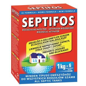 Біопрепарат Septifos Vigor ("Септіфос Вігор") для вигрібних ям, 1 кг, сипучий