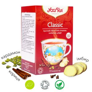 Чай "Классический", 17 пакетиков, YOGI TEA