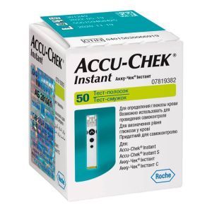Тест-полоски Accu-Chek Instant, 50 шт.