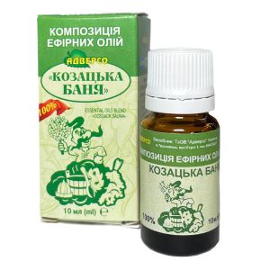 Композиція ефірних олій "Козацька баня", 10 мл, Адверсо