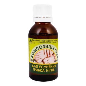 Композиція олій "Для усунення грибка нігтів" 30 мл, Адверсо