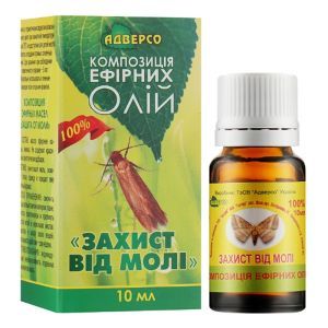 Композиція ефірних олій "Захист від молі", 10 мл, Адверсо