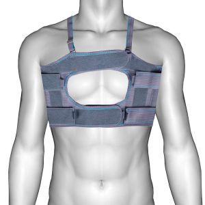 Бандаж для фиксации грудной клетки, женский, Алком 2027