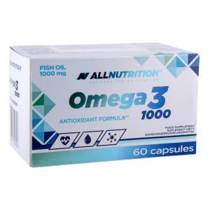 Omega-3, 1000 мг, 60 капсул, All Nutrition